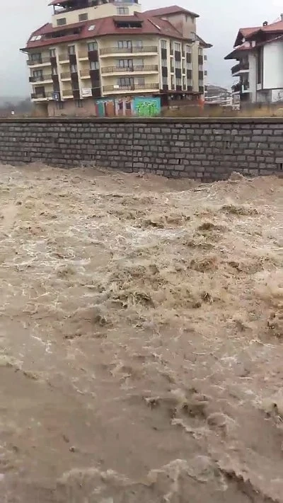  Банско в бедствено положение  