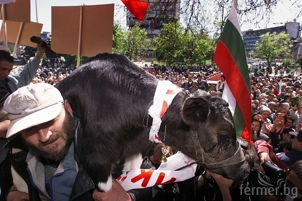 Днес животновъдите отново на протест