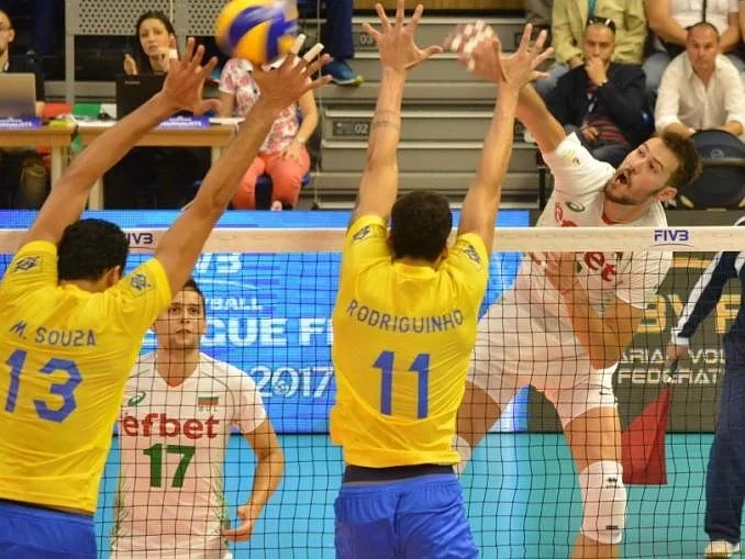 Волейболистите ни биха Бразилия с 3:1