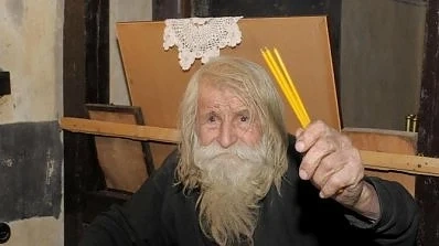 Живият светец дядо Добри на 103 години