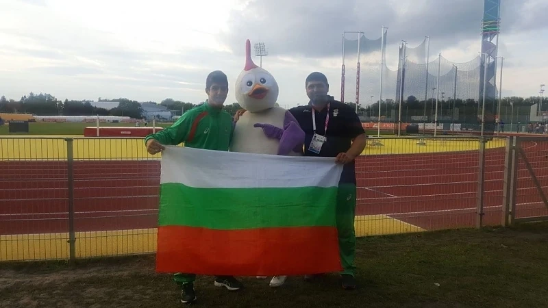 Валентин Андреев с бронз за България на Европейския олимпийски фестивал