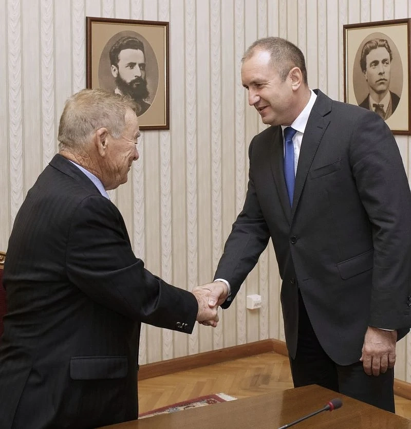 Президентът Румен Радев се срещна с най-богатия българин зад граница