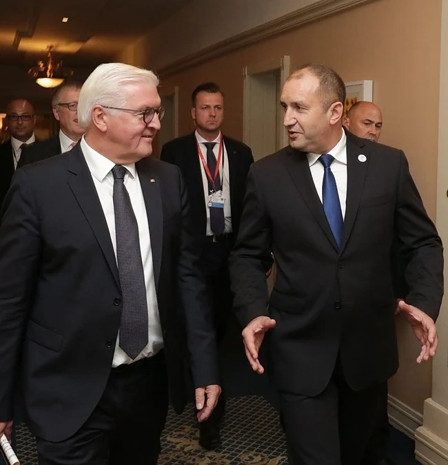 Германският президент: Ще подкрепим усилията на България за защита на границите