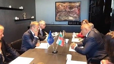 Премиерът Бойко Борисов на среща с Доналд Туск в Талин