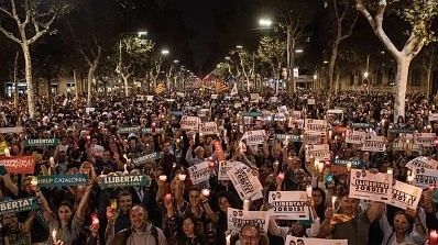Митинг в Барселона изкара 200 000 души на вън