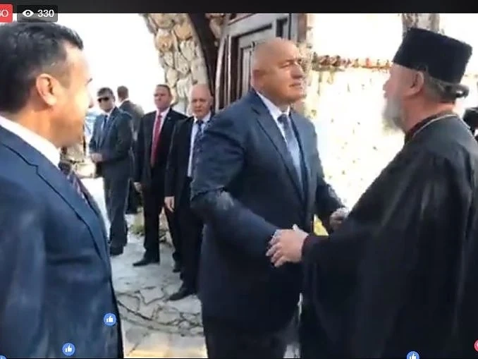  Бойко Борисов: Зоран Заев ме посрещна във Водочки манастир „Свети Леонтий“