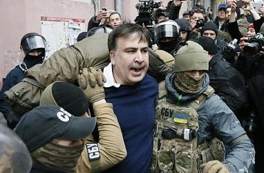 Михаил Саакашвили е задържан и обвинен в в опит за сваляне на конституционния стрoй