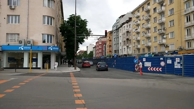 Заради строежа на метрото: Леки промени на движението в центъра на София 