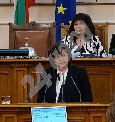  Нинова: Днес управлява ГЕРБ, утре ще е БСП
