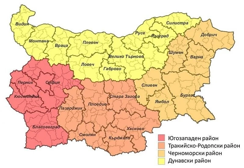 Променят регионите за планиране. Вижте трите варианта