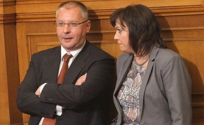 Нинова из страната срещу Истанбулската конвенция, Станишев агитира за нея в Перник