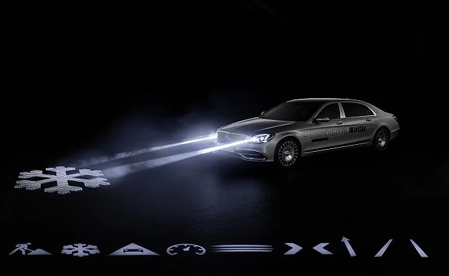Mercedes показа фарове с резолюция от 2 млн. пиксела