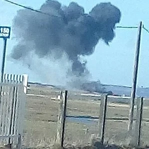 Самолет от акробатичните ”Червени стрели” се разби