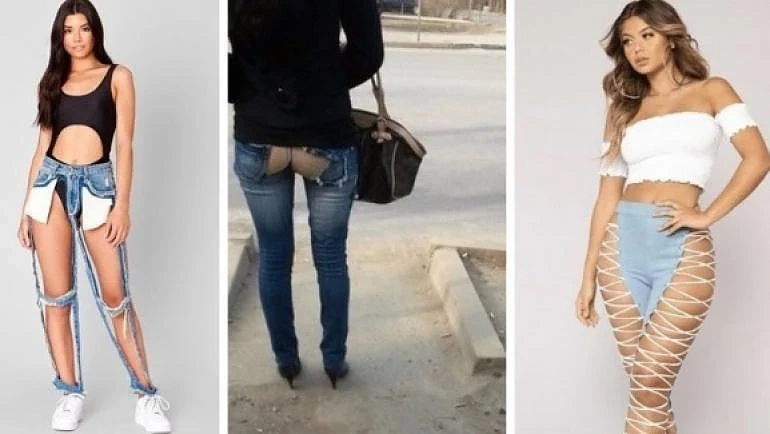 Безумната дънкова мода