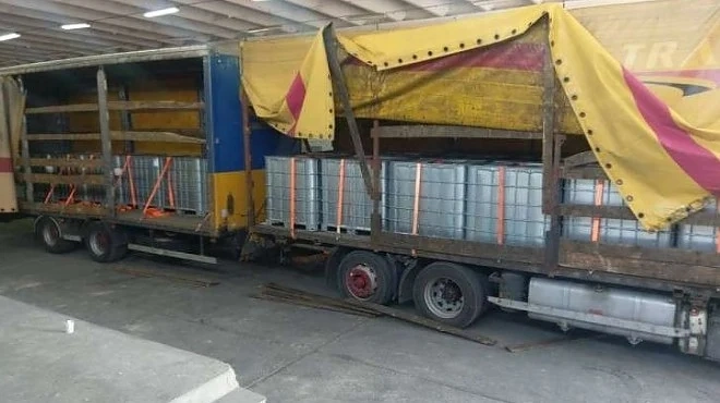 Задържаха 18 тона спирт на ГКПП Кулата