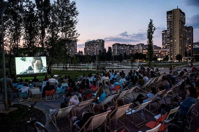 Кино на открито в Северен парк