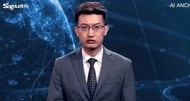 Китай показа първия в света цифров тв водещ 