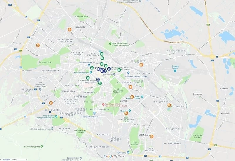 На 25 места в София ще изграждат зарядни станции за електромобили