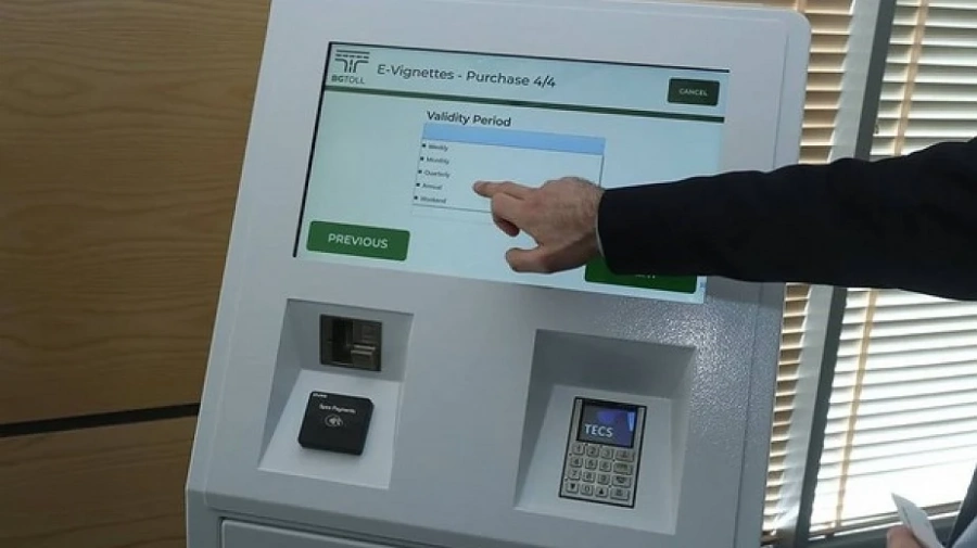 Електронни винетки ще могат да се купуват и през банкомат