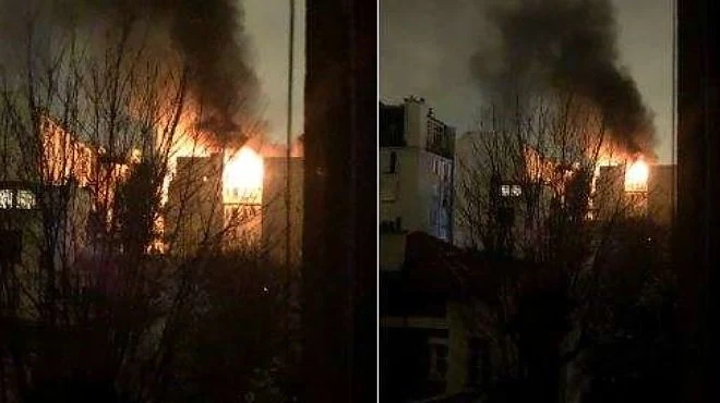 Пожар в аристократичния център на Париж