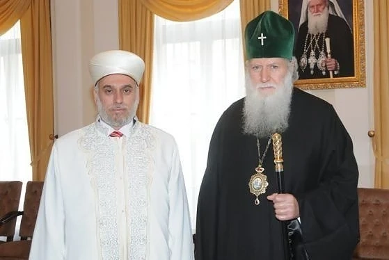 Патриархът и главният мюфтия на среща с Борисов