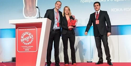 Coca-Cola Канела без захар с отличие „Продукт на годината“ за 2019 г.
