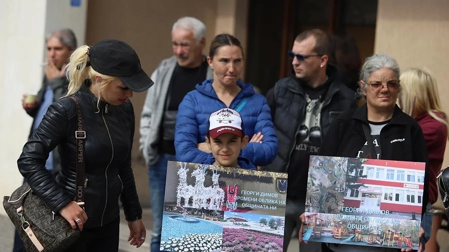 Протест за кмета на Божурище