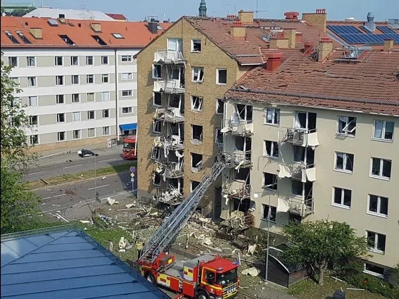 Силен взрив рани 19 души в Швеция