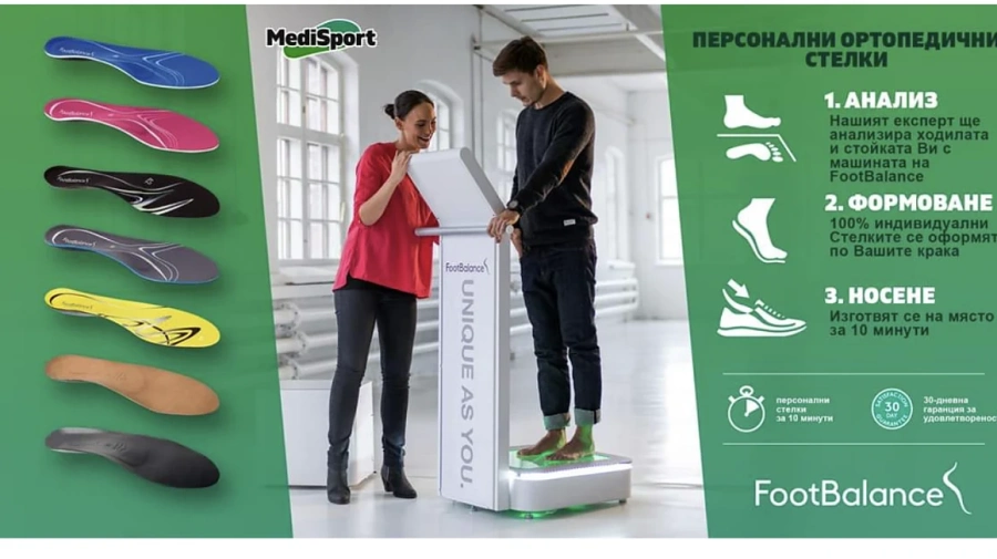 The Red Gym вкара финландска машина Foot Balance