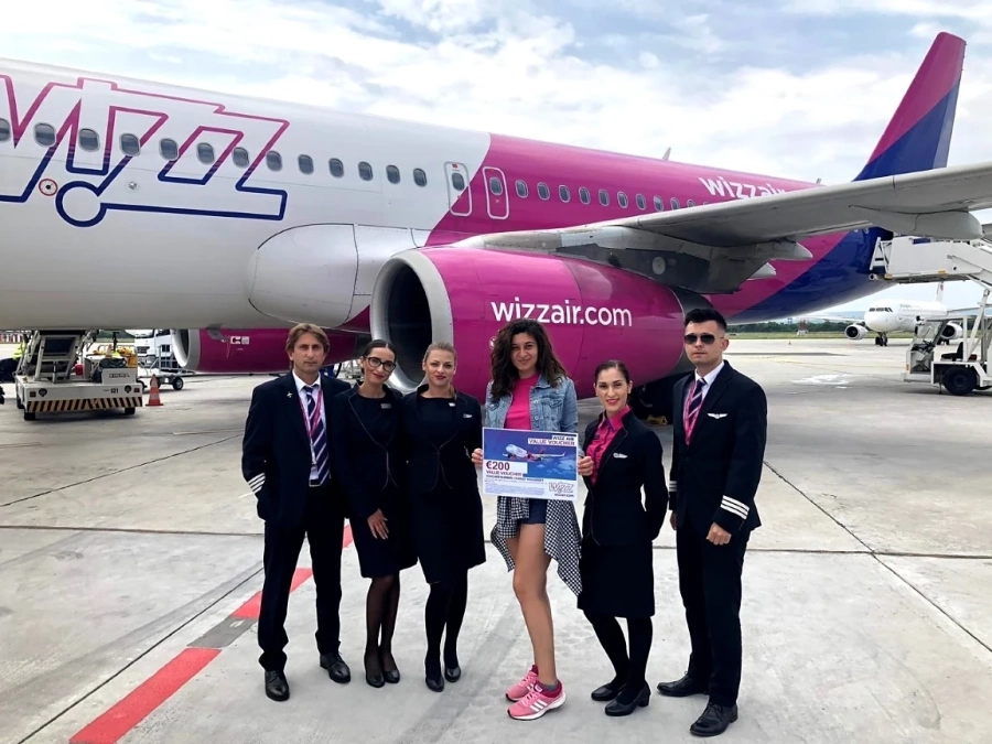 WIZZ AIR С 15 МЛН. ПРЕВОЗЕНИ ПЪТНИЦИ ОТ БЪЛГАРИЯ