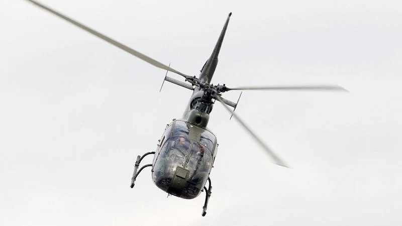 Сръбски военен хеликоптер се разби при опит за кацане