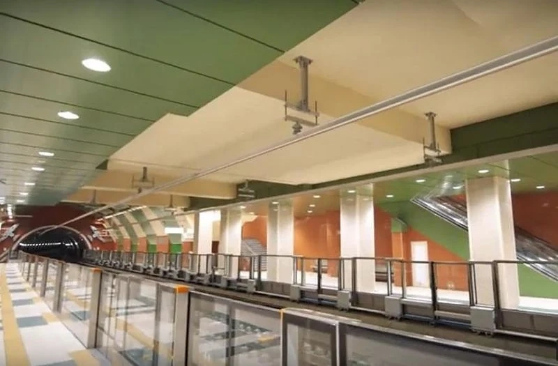 Ето я новата метростанция на Орлов мост 
