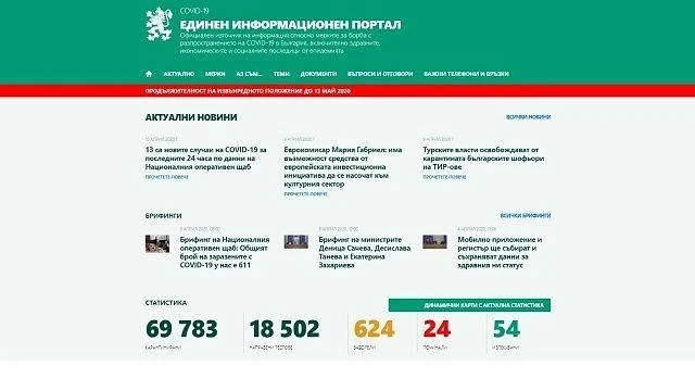 Министерският съвет пуска единен информационен портал за всичко, свързано с COVID-19