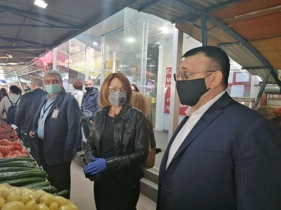 Пазарът на Красно село е с най-добри мерки в София