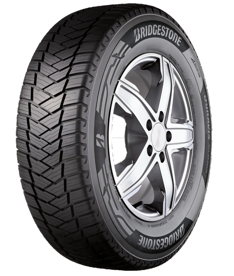 Bridgestone пуска своята първа всесезонна гума за лекотоварния сегмент автомобили - DURAVIS All Season