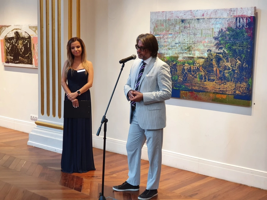 Галерия Vivacom Art Hall Оборище 5 откри изложба на Хубен Черкелов