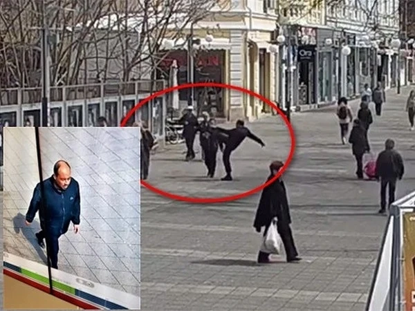 Мъж рита жени без причина в центъра на Бургас