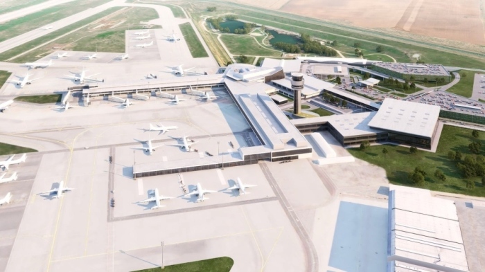 Бъдещият Терминал 3 на Летище София ще е без ръкави за извеждане на пътниците към самолетите