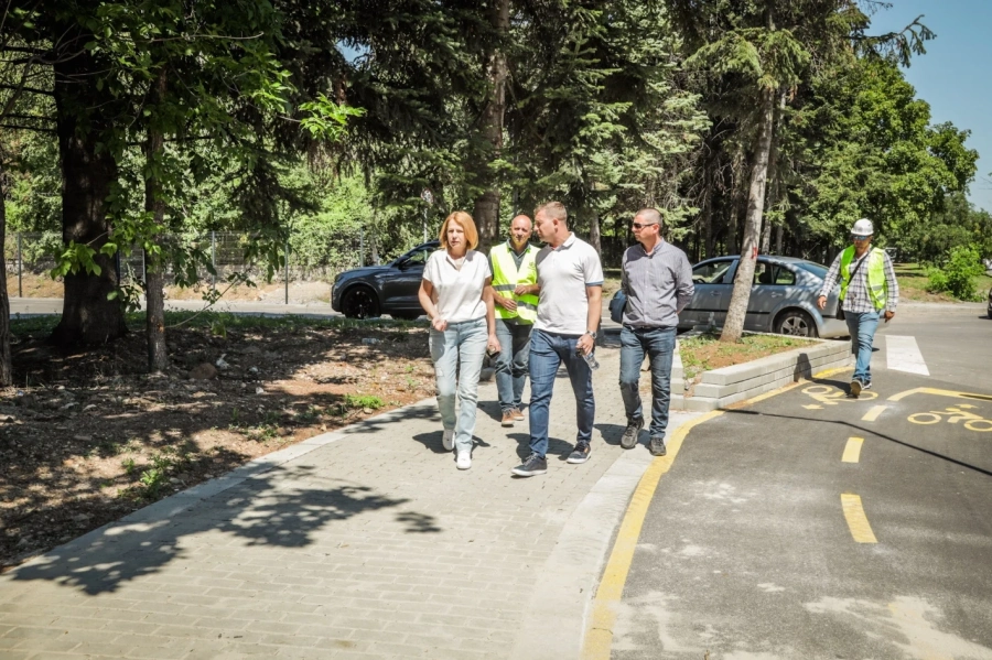 Продължава изграждането на велоалеите по Самоковско шосе и Ботевградско шосе