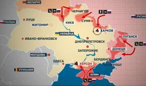 Очакват се референдуми в няколко области на Украйна за присъединяване към Русия