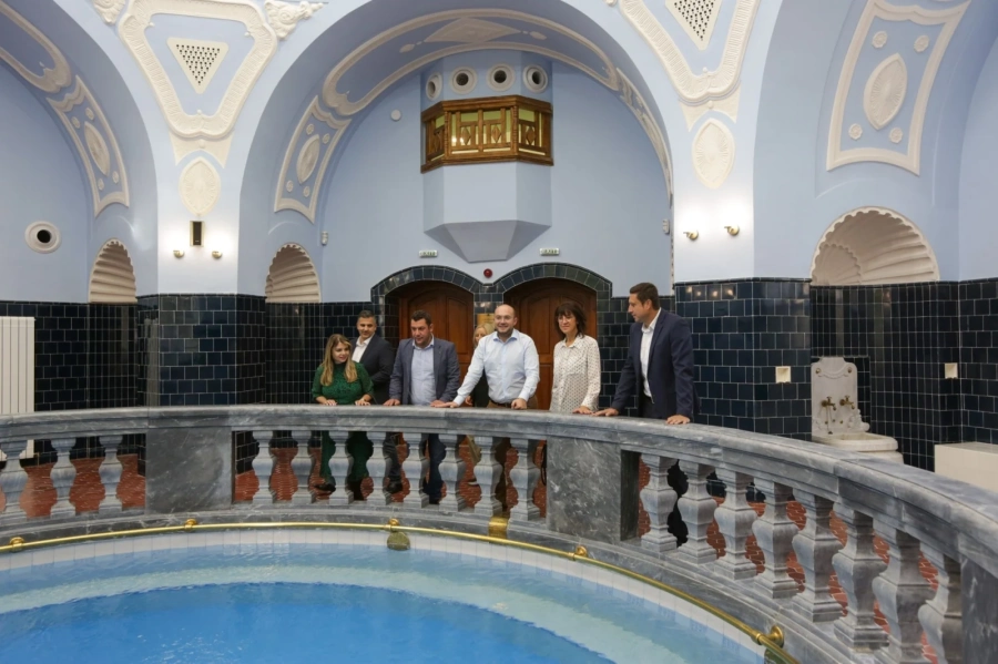 След реставрацията: Минералната баня в Банкя отвори врати в автентичния си вид