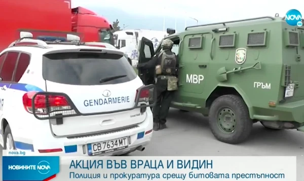 Жандармерия и барети потушаваха мутренско напрежение във Видин и Враца
