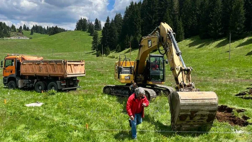 В Родопите започна изграждането на най-високия пилон в ЕС