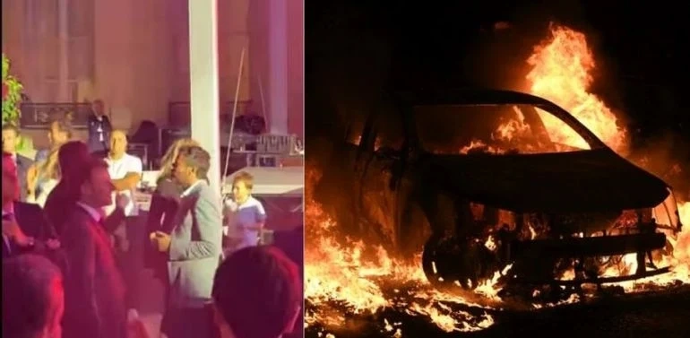 В разгара на безредици в Париж Макрон отмаря на концерт на Елтън Джон