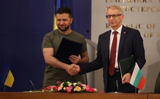 Володомир Зеленски: Благодаря ти, България