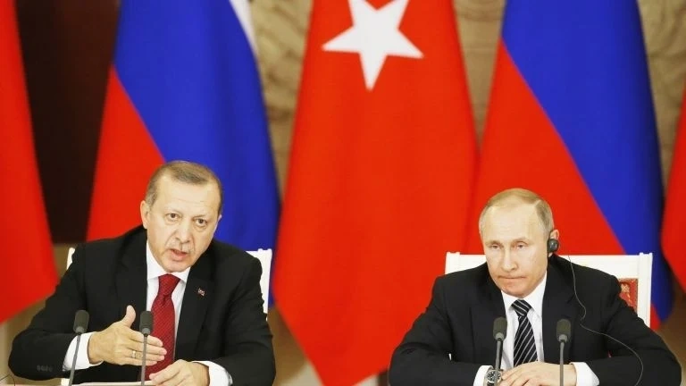 Ердоган и Путин обсъдиха ситуацията в Близкия изток