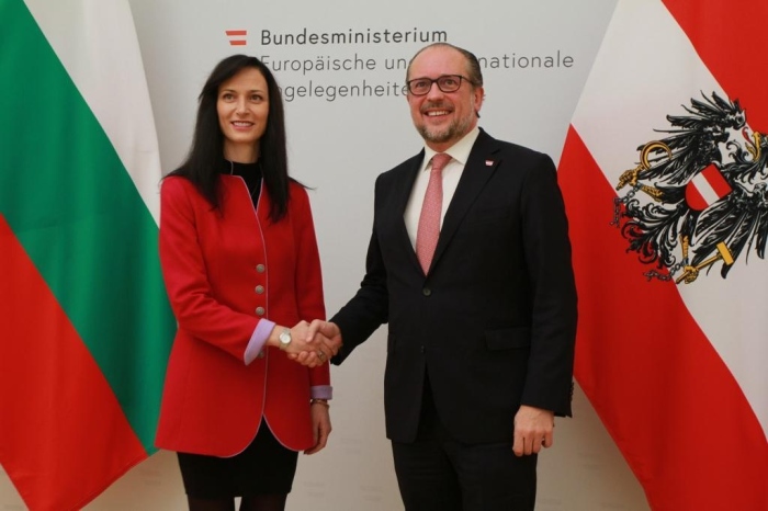 Габриел от Виена: България и Австрия работят заедно за повече сигурност и стабилност в Европа