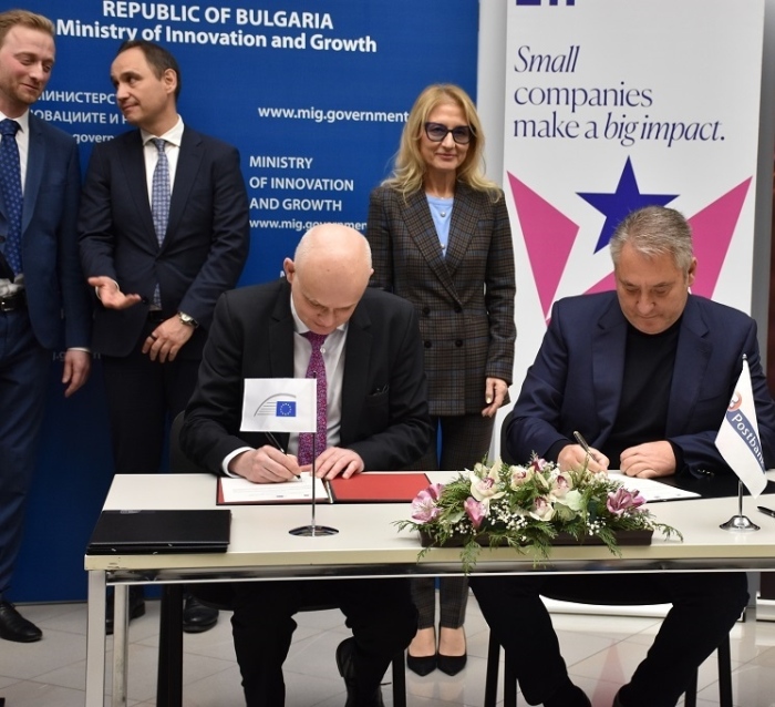 Пощенска Банка и ЕИФ подписаха гаранционно споразумение по програма InvestEU за подкрепа на малкия и среден бизнес