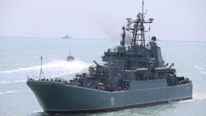 Украйна унищожи големия десантен кораб Цезар Куников