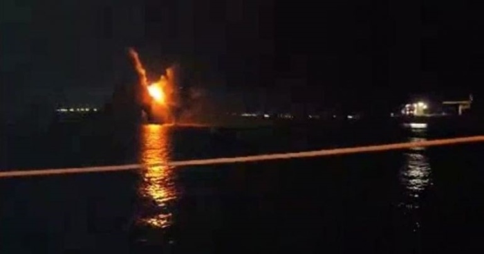 Руският патрулен кораб \'Сергей Котов\' е бил унищожен в Крим